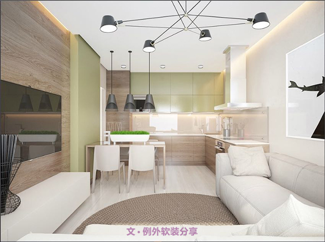 烏克蘭小清新公寓室內(nèi)設(shè)計-別墅設(shè)計_軟裝設(shè)計_室內(nèi)設(shè)計_豪宅設(shè)計-深圳例外軟裝設(shè)計公司
