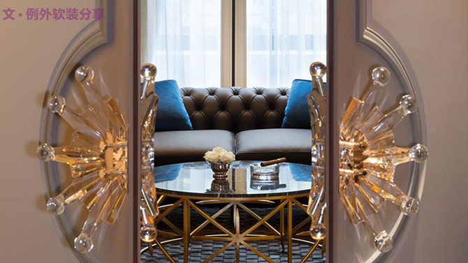 貴套房每晚2.5萬歐元的酒店設(shè)計