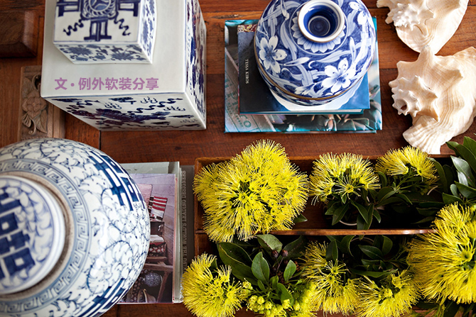 青花的狂熱愛好者-別墅設計,軟裝設計,室內(nèi)設計,豪宅設計,深圳例外軟裝設計公司