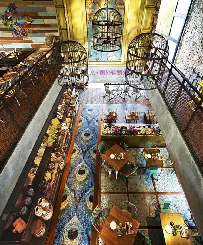 熱帶景觀生態(tài)餐廳，讓你未吃先醉-別墅設(shè)計(jì),軟裝設(shè)計(jì),室內(nèi)設(shè)計(jì),豪宅設(shè)計(jì),深圳例外軟裝設(shè)計(jì)公司