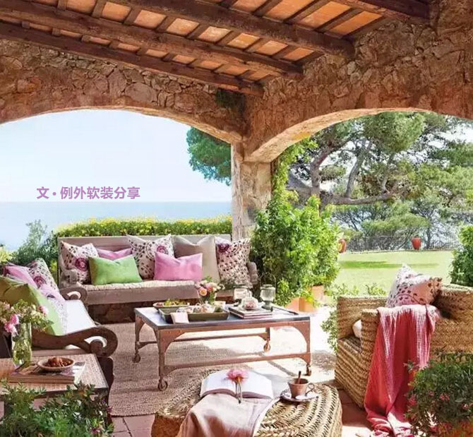 這樣的庭院美得像幅畫！