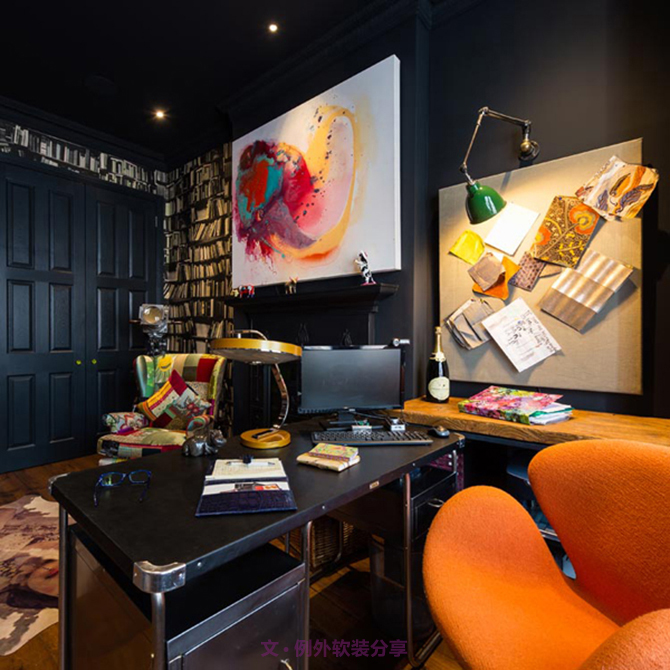 華麗的復古工業(yè)風-別墅設計,軟裝設計,室內(nèi)設計,豪宅設計,深圳例外軟裝設計公司