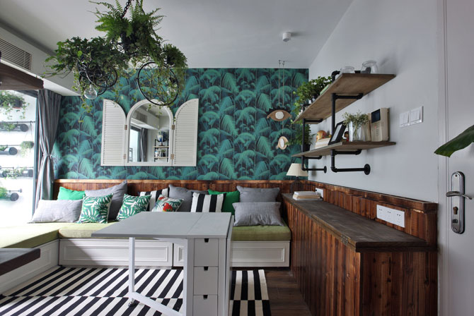 秘密花園--交換空間梅林華府馨居軟裝設(shè)計