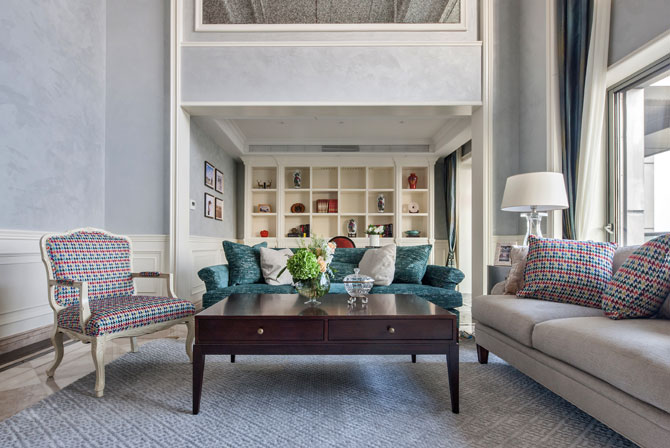 燕爾臻邸--深圳鯨山覲海復(fù)式軟裝設(shè)計