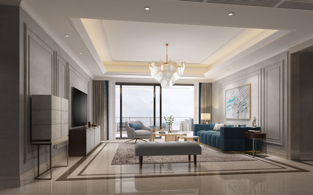 恒裕濱城室內(nèi)效果圖設(shè)計(jì)