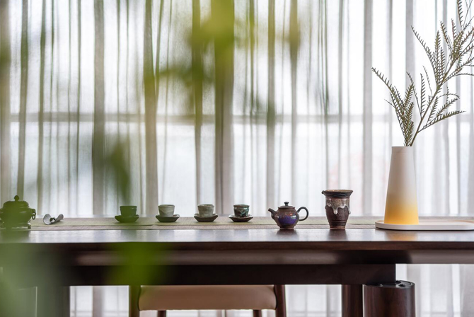 深圳壹方中心私宅別墅軟裝設計：靜雅新中式，風韻自清逸