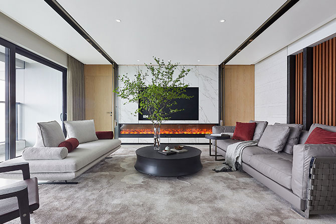 深圳華潤(rùn)悅府別墅軟裝設(shè)計(jì)：以簡(jiǎn)為美，以質(zhì)為雅